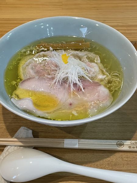 「特製塩らぁ麺」@飯田商店 湯河原本店の写真