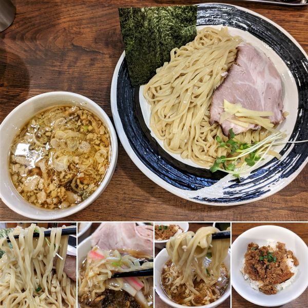 「生姜醤油つけめん(限定)　980円」@つけめんTETSU 御徒町ラーメン横丁店の写真