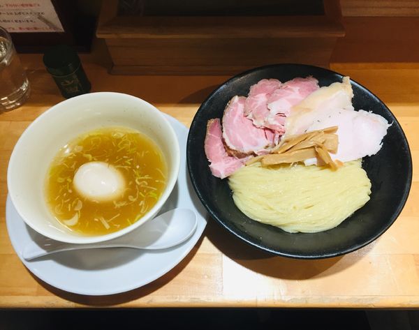 「特製つけ麺(塩)【1220円】」@中華そば 一清の写真