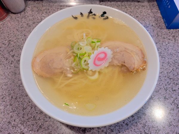 「塩らーめん」@青竹手打ち佐野らーめん いたるの写真