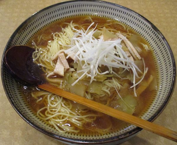 「ザーサイラーメン　750円」@中華料理 一番の写真