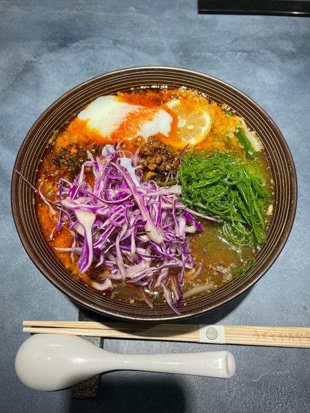 「雷SOBA(1300円)」@うずとかみなりの写真