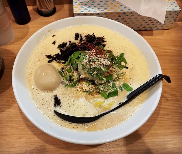 「限定　あん肝味噌白湯」@らーめんよっちゃん（仮）の写真