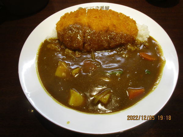 「ポークロースカツ野菜カレー 1178円」@カレーハウスCoCo壱番屋 東武梅島駅前店の写真