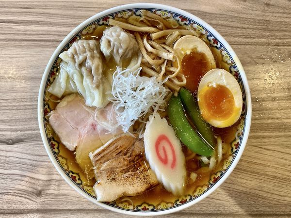 「特製正油 ＋ ワンタン」@くじら食堂 nonowa東小金井店の写真