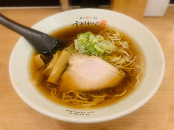 「醤油らーめん（￥800）」@旭川塩らーめん すがわらの写真