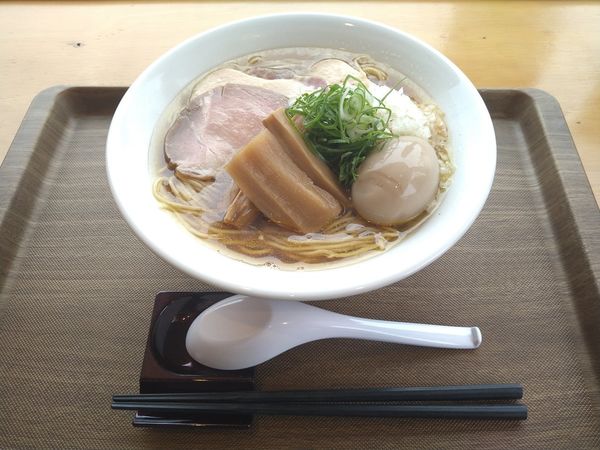 「煮干醤油特製拉麺(限定)」@麺庵えいとの写真