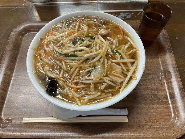 「もやしあんかけラーメン」@神武食堂の写真