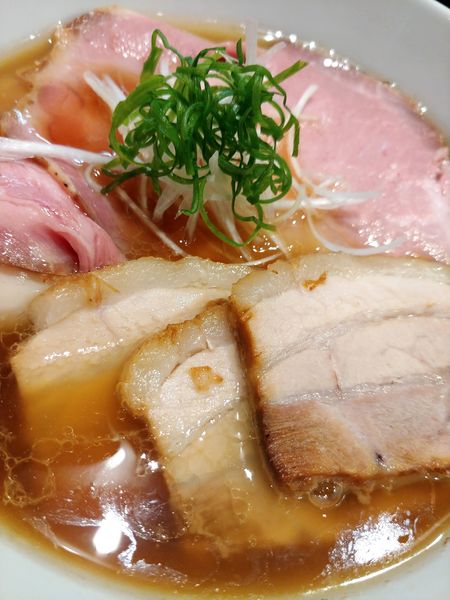 「味玉焼豚中華そば」@中華そば 卯月屋の写真