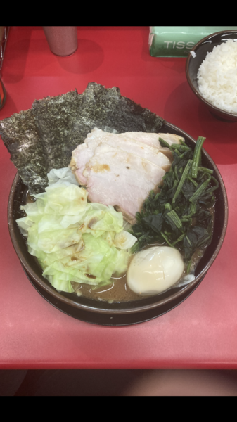 「チャーシュー麺大盛り」@IEKEI_TOKYO 王道家直系の写真
