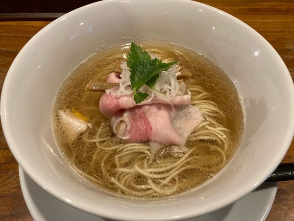 「金目鯛そば」@中華そば 先崎の写真