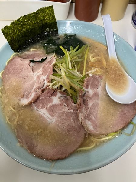 「ネギチャーシュー　中」@◯つばき食堂の写真