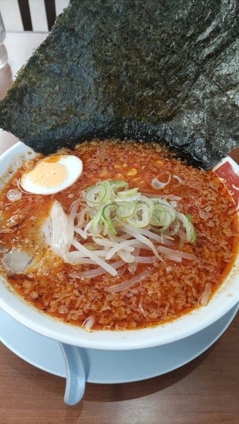 「こて辛味噌ラーメン」@ラーメンばんだい 篠崎町店の写真
