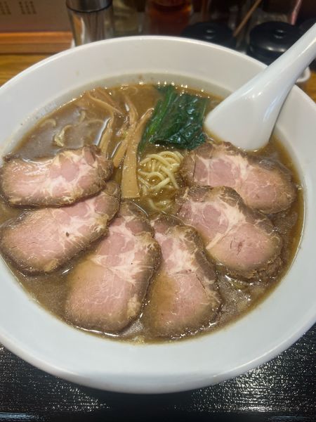 「肉そば」@中華そば 一颯の写真