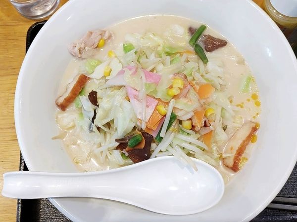 「野菜たっぷりちゃんぽん（麺1.5倍）」@長崎ちゃんぽん リンガーハット 亀戸駅前店の写真