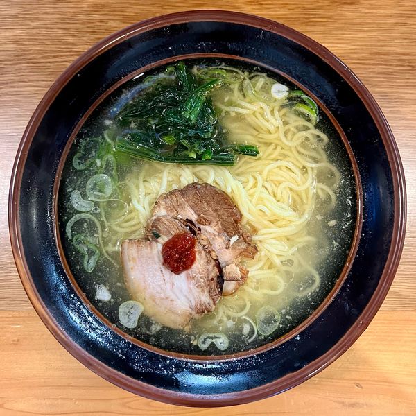 「塩豚骨ラーメン(710円)」@家系らーめん澤井の写真
