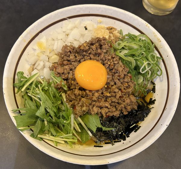 「カレー台湾まぜそば ¥930」@麺屋 はるか 秋葉原店の写真
