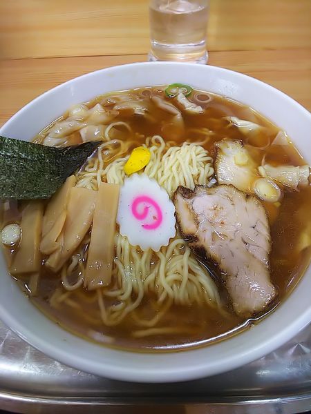 「ワンタン麺」@大勝軒 武蔵高萩店の写真