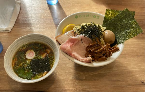 「【限定】坂戸つけめん」@はつがい商店の写真