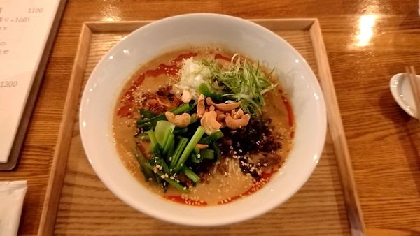 「桜エビ醬入り 担々麺_1100円」@Chinese 元yuanの写真