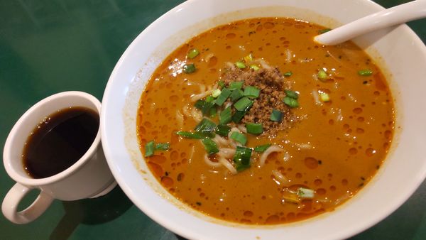 「坦々麺600円（12/30まで）」@百香亭 野田店の写真