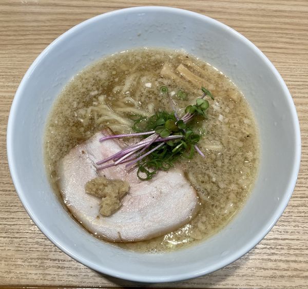「背脂生姜　950円」@しおらーめん進化 2ndの写真