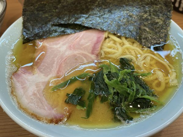 「ラーメン並」@家系らーめん 武将家 外伝の写真
