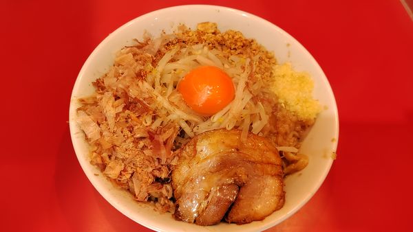 「まぜそば」@麺屋 桐龍 久喜店の写真