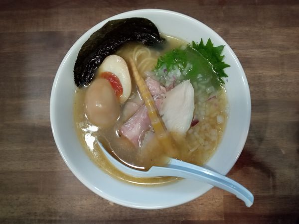 「特白醤油」@江乃華JAPAN RAMENの写真