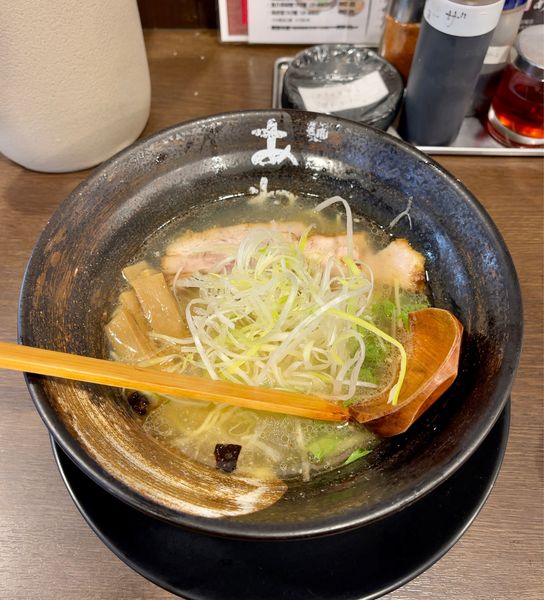 「海老塩ラーメン（750円）」@麺屋 あわざの写真