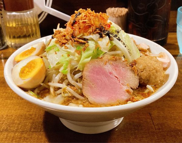 「味玉二郎」@光そばの写真