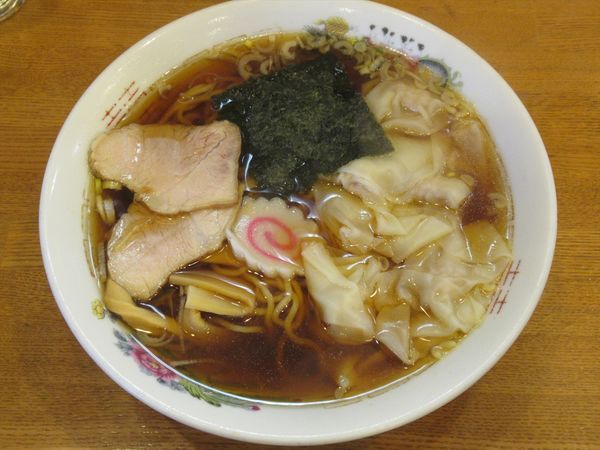 「ワンタンメン（740円）」@深川 煉瓦亭 支店の写真