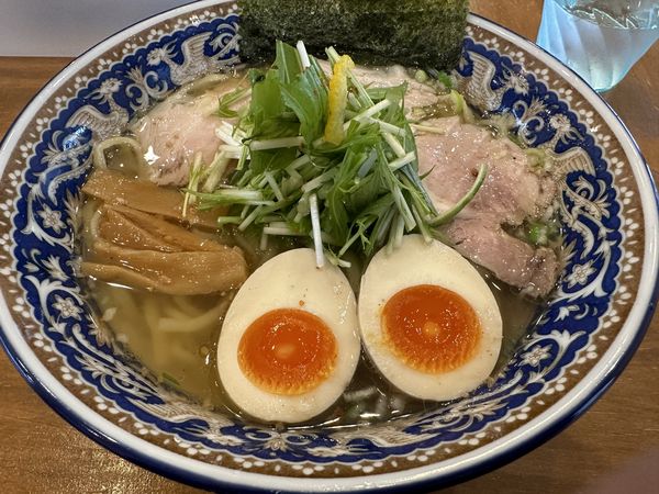 「柚子塩ラーメン 味玉」@らーめん 仙松の写真