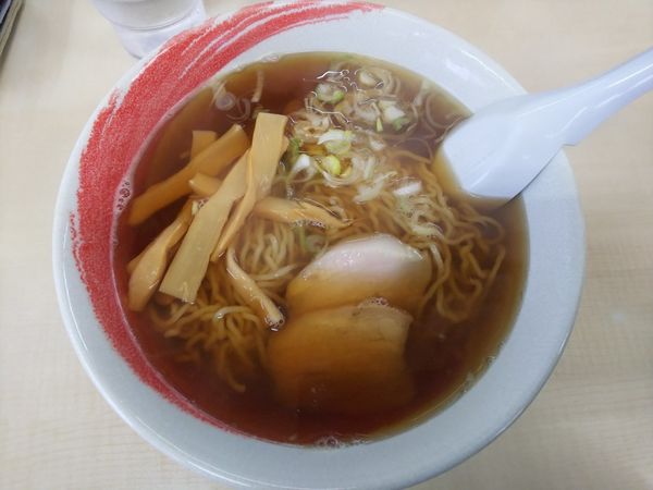 「らーめん　730円」@丸山らーめんの写真