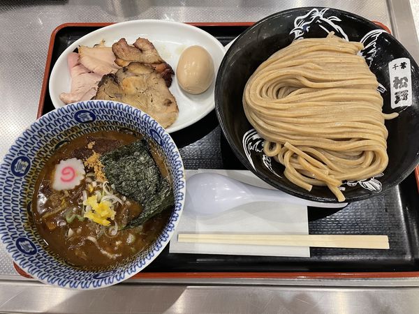 「柏幻霜ポーク全部乗せ濃厚つけ麺」@松戸富田麺絆の写真