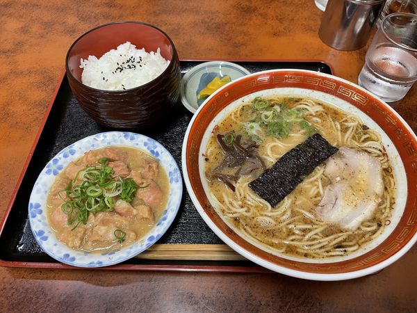 「ラーメンセット」@大黒ラーメンの写真