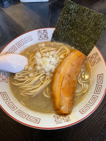 「煮干しラーメン+和え玉」@中華ソバ 伊吹の写真
