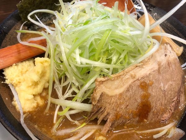 「藤岡ネギ味噌ラーメン」@らーめん駿 ららん藤岡店の写真