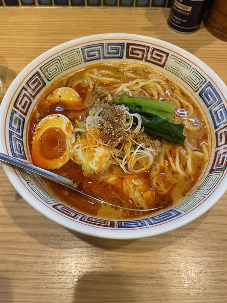 「味玉坦々麺」@ほっこり中華そば もつけの写真