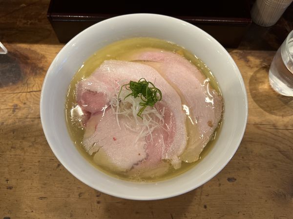 「塩そば 980円」@中華そば しば田の写真