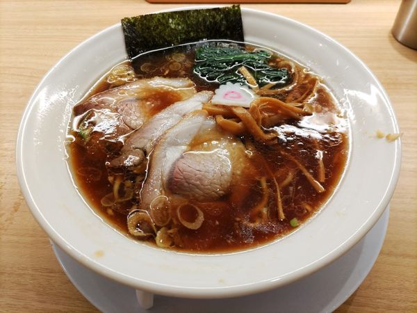 「醤油ラーメン」@長岡食堂 東京ラーメン横丁店の写真