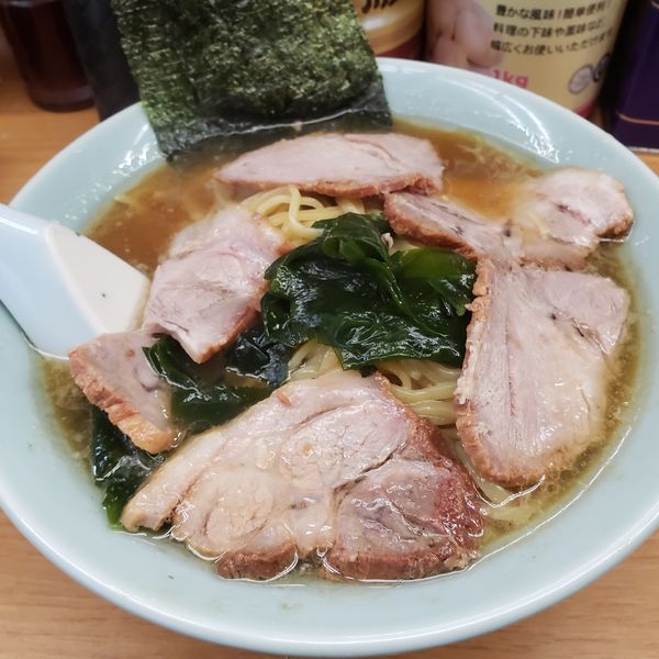 「中チャーシュー麺」@なかむら屋の写真