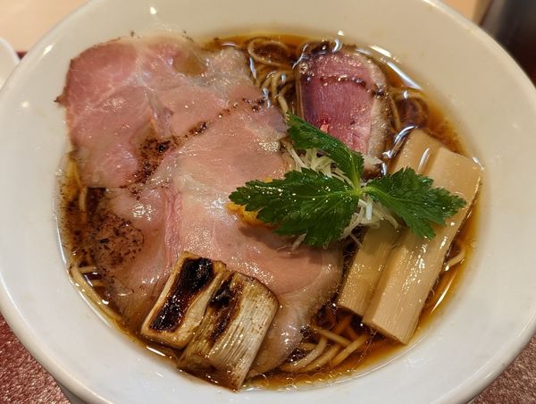 「紀州鴨そば」@燃えよ麺助の写真