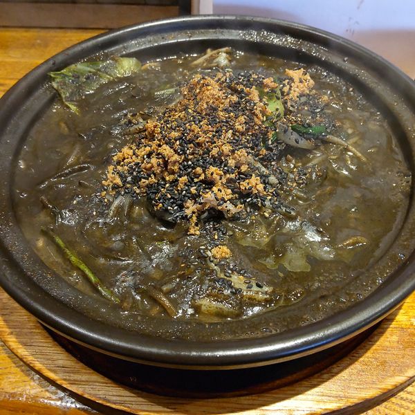 「黒胡麻担々煮込麺（￥1,000）」@味かね食堂 千鳥町店の写真