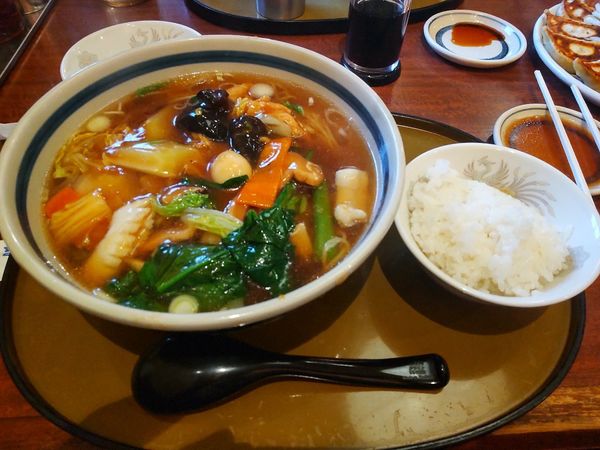 「五目うま煮めん」@さんぽう亭 五泉店の写真