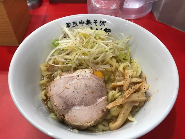 「釜玉リッチ小＋替え玉」@釜玉中華そば ナポレオン軒 京急蒲田店の写真