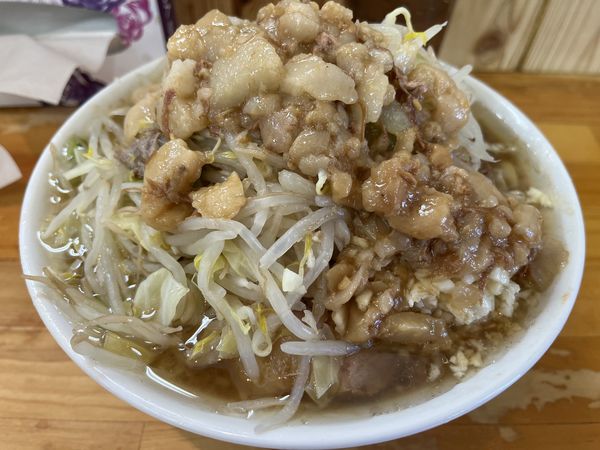 「小ラーメン（ニンニク、アブラ）」@らーめん つの旨の写真