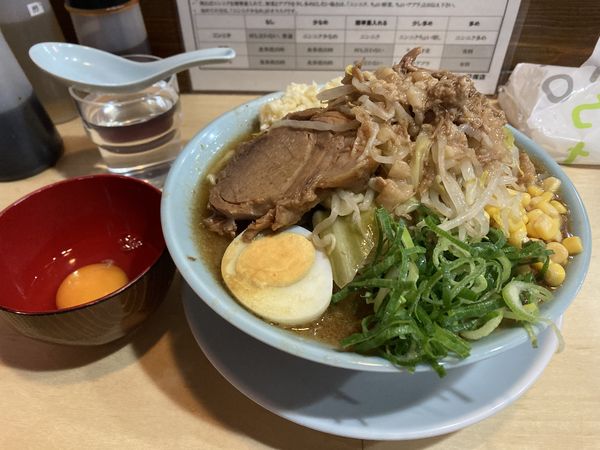 「限定　濃厚味噌ラーメン」@ラーメン富士丸 平塚店の写真