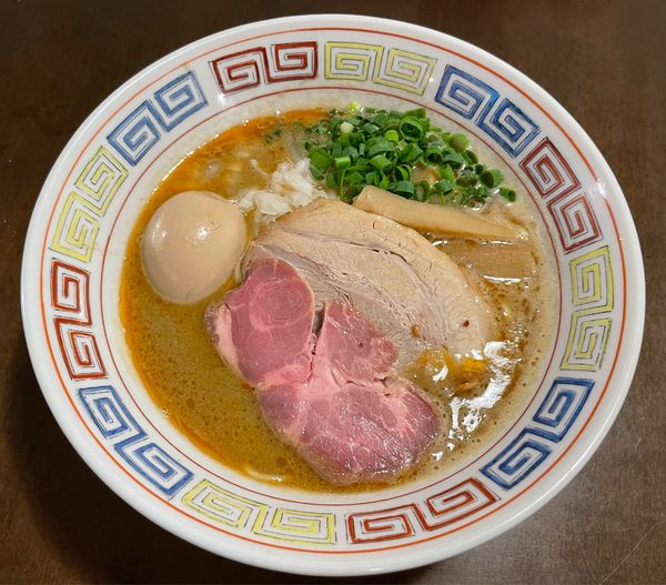 「濃厚えびそば+あえ玉にぼし ￥980+￥270」@ラーメン屋 ステイゴールドの写真