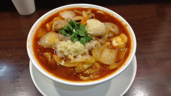 「ウマ辛スタミナ中華そば」@濃厚中華そば スタミナ軒の写真